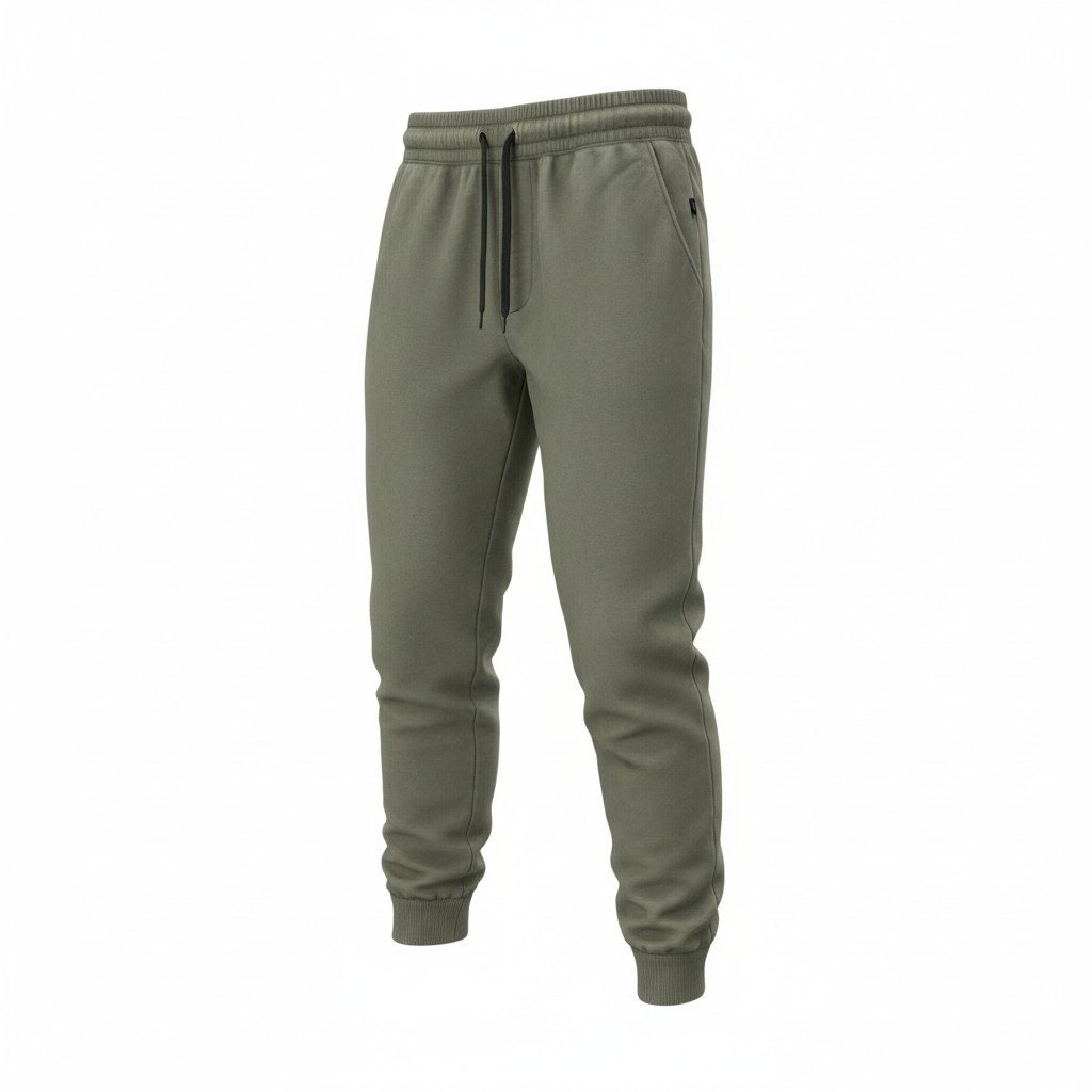 Men's Olive Green Jogger Sweatpants